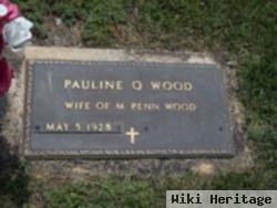 Pauline Quesinberry Wood