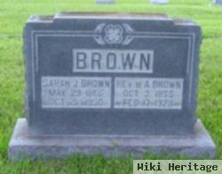 Rev Henry A Brown