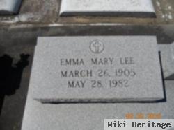 Emma Mary Comeaux Lee