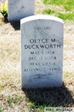 Olyce M. Duckworth