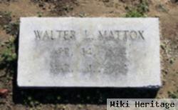 Walter Lawrence Mattox