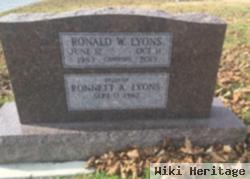 Ronald W Lyons