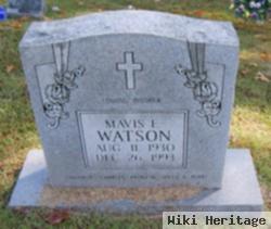 Mavis E Watson