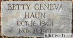 Betty Geneva Haun