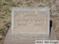 Nannie B White