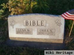 Lena M. Johnson Bible