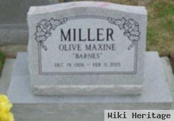 Olive Maxine Barnes Miller