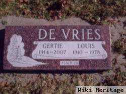 Gertrude "gertie" Groen De Vries