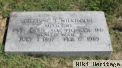 Pvt Gillispie Wilkinson