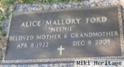 Alice Lewellen Mallory Ford