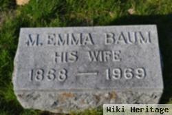 M Emma Baum Cramer