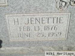 Hannah Jeanetta "nettie" Watts Hicks