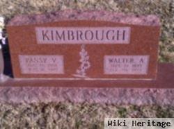 Walter A Kimbrough