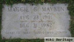 Maggie Gladys Barber Mayben