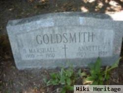 Annette F Goldsmith