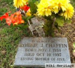 Bobbie J Chaffin