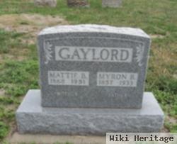 Mattie B. Gaylord