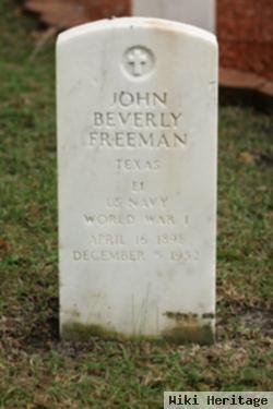 John Beverly Freeman