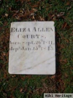 Eliza Allen Waugh Courts