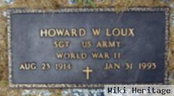 Sgt Howard W Loux