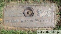 William Wilson Watson, Ii