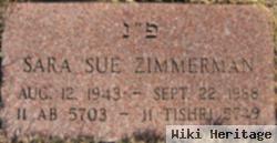 Sara Sue "sally" Walker Zimmerman