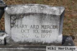 Mary Ard Mercer