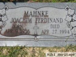 Joachim Ferdinand Mahnke