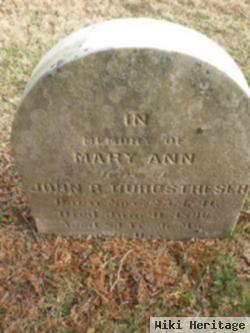 Mary Ann Fabian Burgstresser