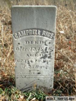 Campbell Rice