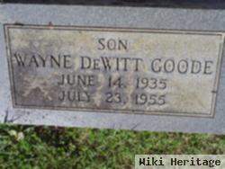 Wayne Dewitt Goode