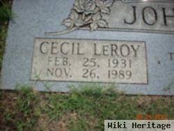 Cecil Leroy Johnson