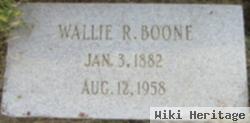 Wallie R. Boone