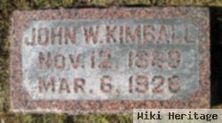 John Wessell Kimball