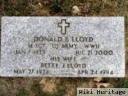 Donald Earl Lloyd