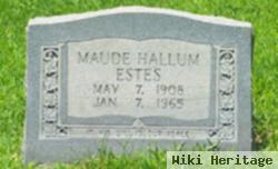 Maude Hallum Estes