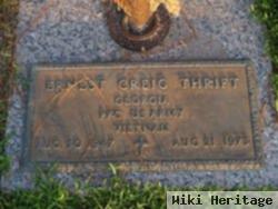 Ernest Creig Thrift