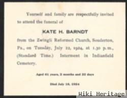 Kate H. Barndt