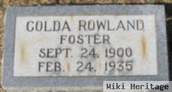 Golda Rowland Foster