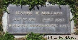 Jeanne Wright Mulcahy