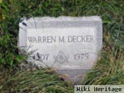 Warren Mitchell Decker