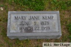 Mary Jane Dodd Kemp