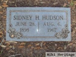 Sidney H Hudson