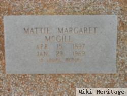 Mattie Margaret Goad Mcgill