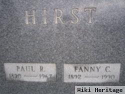 Fanny C. Callio Hirst