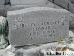 Betty Lagrange Conrad