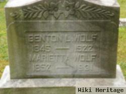 Benton L Wolfe