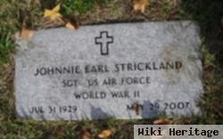 John Earl "johnnie" Strickland