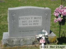 Louisa Flora Lee Rose