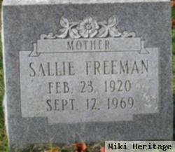 Sallie Summerlien Freeman